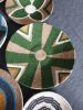 Set of 9 Basket Wall Decor, Woven baskets | Decorative Plate in Decorative Objects by Sarmal Design. Item composed of bamboo and cotton in boho or contemporary style