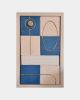 Tiled Wall Art no. 6 - June 2021 Release | Wall Sculpture in Wall Hangings by Eliana Bernard. Item made of wood & ceramic