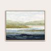 Midday Currents Art Print - Abstract Water Landscape | Prints in Paintings by Lara Eckerman Art
