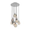 STILLABUNT CHANDELIER | Chandeliers by Oggetti Designs. Item made of metal with ceramic