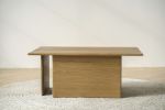 "Arch Large" Coffee Table | Tables by THE IRON ROOTS DESIGNS. Item made of oak wood
