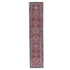 Neoclassical Style Vintage Turkish Oushak Runner, Extra Long | Runner Rug in Rugs by Vintage Pillows Store. Item composed of cotton & fiber