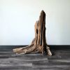 Driftwood Free-form Art Floor Sculpture "Monument Valley" | Sculptures by Sculptured By Nature  By John Walker. Item composed of wood in minimalism style