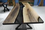 108" x 40" Made for Our USA Customer Peterson | Walnut Tree | Dining Table in Tables by LuxuryEpoxyFurniture. Item composed of wood & synthetic