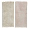 Small Handmade Distressed Oushak Rugs - a Pair | Small Rug in Rugs by Vintage Pillows Store. Item composed of fabric and fiber