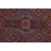 1950s Vintage Kars Kilim rug in Beige-Brown, Green and Pink | Area Rug in Rugs by Vintage Pillows Store. Item composed of fiber