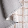 Handwoven Jute Wool Area Rug, Ivory Natural Boho Farmhouse Carpet | Rugs by Swiflo