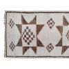 Geometrical Vintage Natural Turkish Herki Runner - Hallway | Area Rug in Rugs by Vintage Pillows Store. Item made of cotton