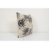 16" x 16" Ikat Eye Lumbar Pillow Cover - Silk Ikat Velvet | Cushion in Pillows by Vintage Pillows Store. Item made of cotton