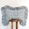 Vintage Floral RL with Ruffle Trim Pillow Set of 2 - 20x26 | Pillows by Vantage Design