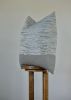 Grey Woven Pattern with Suede Decorative Pillow 22x22 | Pillows by Vantage Design