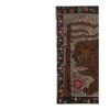 Vintage Anatolian Gabbeh Lion Kilim Rug 6'12'' x 10'1'' | Runner Rug in Rugs by Vintage Pillows Store. Item composed of cotton and fiber