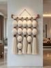 Handcrafted Cotton Rope Fiber Wall Art – Boho Woven Tapestry | Macrame Wall Hanging in Wall Hangings by RavaTapestryArt