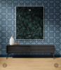 IVI Cannabis Vine Jacquard Woven Blanket | Linens & Bedding by Sean Martorana. Item composed of cotton