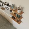 Custom Floating Kitchen Shelves, Rustic Wall Shelf | Ledge in Storage by Picwoodwork. Item composed of wood