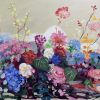 Maximalism Vintage | Oil And Acrylic Painting in Paintings by Meredith H. Item made of canvas