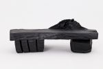 Charred Solid Wood Bench by Logniture – Organic Modern Sculptural Seat | Benches & Ottomans by Logniture