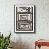 Deception - Original Charcoal Drawing - Geometric Op Art | Drawings by Eman's Gallery