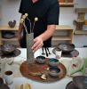 Tall Ceramic Vase, Rustic Pottery Vase, Clay Vase, Handmade | Vases & Vessels by YomYomceramic. Item composed of ceramic