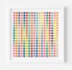 Three Hundred And Twenty Four Ombre Stripe Dots Painting | Collage in Paintings by Amelia Coward