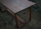 Moderna Walnut Desk | Dining Table in Tables by Simon Silver Designs