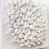 "Pure white #1" | Wall Sculpture in Wall Hangings by Natasha Kanevski. Item made of canvas compatible with minimalism and contemporary style