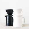 Black Ceramic Pour Over Set | Cup in Drinkware by Vanilla Bean