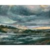 Spring 2026 1 (10x8") | Oil And Acrylic Painting in Paintings by Caroline Adams. Item made of wood