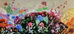 Flamboyant Vintage | Oil And Acrylic Painting in Paintings by Meredith H. Item made of canvas compatible with boho and contemporary style