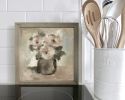 Vintage Floral Print, Still Life Flower Painting | Prints by Melissa Mary Jenkins Art. Item composed of paper