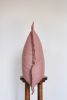 Rose Pink Linen with Wide Flange Pillow 22x22 | Pillows by Vantage Design