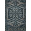 Authentic Turkish Oushak Blue Handmade Wool Rug with Rich | Area Rug in Rugs by Vintage Pillows Store. Item composed of wool & fiber