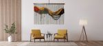 Mountain Modern Landscape #1 | Macrame Wall Hanging in Wall Hangings by MossHound Designs | Coen & Columbia in Vancouver. Item composed of cotton and fiber in mid century modern or eclectic & maximalism style