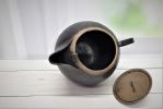Black Ceramic Teapot | Serveware by YomYomceramic. Item made of ceramic