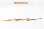 SOLO (wooden chandelier with 5 Bars) | Pendants by Next Level Lighting