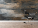 Ember Veil — Abstract Luxury Wallpaper Mural | Wall Treatments by ELLE WALLS