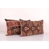 Vintage  & Old Kilim Cushion Cover, Set of Two Anatolian Kar | Pillows by Vintage Pillows Store