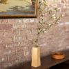 Cypress and Glass Vase | Facet Flower Vase | Vases & Vessels by Alabama Sawyer. Item composed of wood and glass