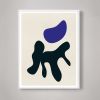 Mid Century Modern Abstract wall art, Modern Abstract print | Prints in Paintings by Capricorn Press. Item made of paper compatible with boho and minimalism style