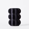Arcissimo Vase Black Large | Work by District Loom