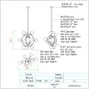 Alan Mizrahi MV3017 Marsden Universe | Chandeliers by Alan Mizrahi Lighting Design