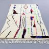 Handmade Azilal Rug, Moroccan berber rug | Area Rug in Rugs by Benicarpets