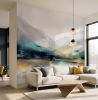 Terra Aqua - Coastal & Nature Luxury Wallpaper Mural | Wall Treatments by ELLE WALLS