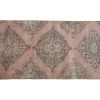 Vintage Extra Long Turkish Runner With Soft Muted Color | Area Rug in Rugs by Vintage Pillows Store. Item composed of cotton and fiber