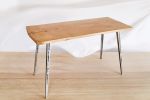 Work Table Desk | Tables by VANDENHEEDE FURNITURE-ART-DESIGN. Item made of wood with metal works with contemporary & japandi style