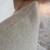 Heathered Grey Nubby Boucle Dutch Euro Set of 2 - 26x36 | Pillows by Vantage Design