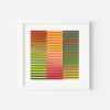 Berry Yellow Stripe Colour Study Print | Prints in Paintings by Amelia Coward