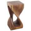 Haussmann® Single Twist Vine Stool Stand 12 in SQ x 23 | Chairs by Haussmann®
