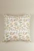 White Spring Block Print Pillow | Pillows by Ninéh