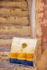 Spiral Sunset Floor Cushion | Pillows by CQC LA. Item made of cotton